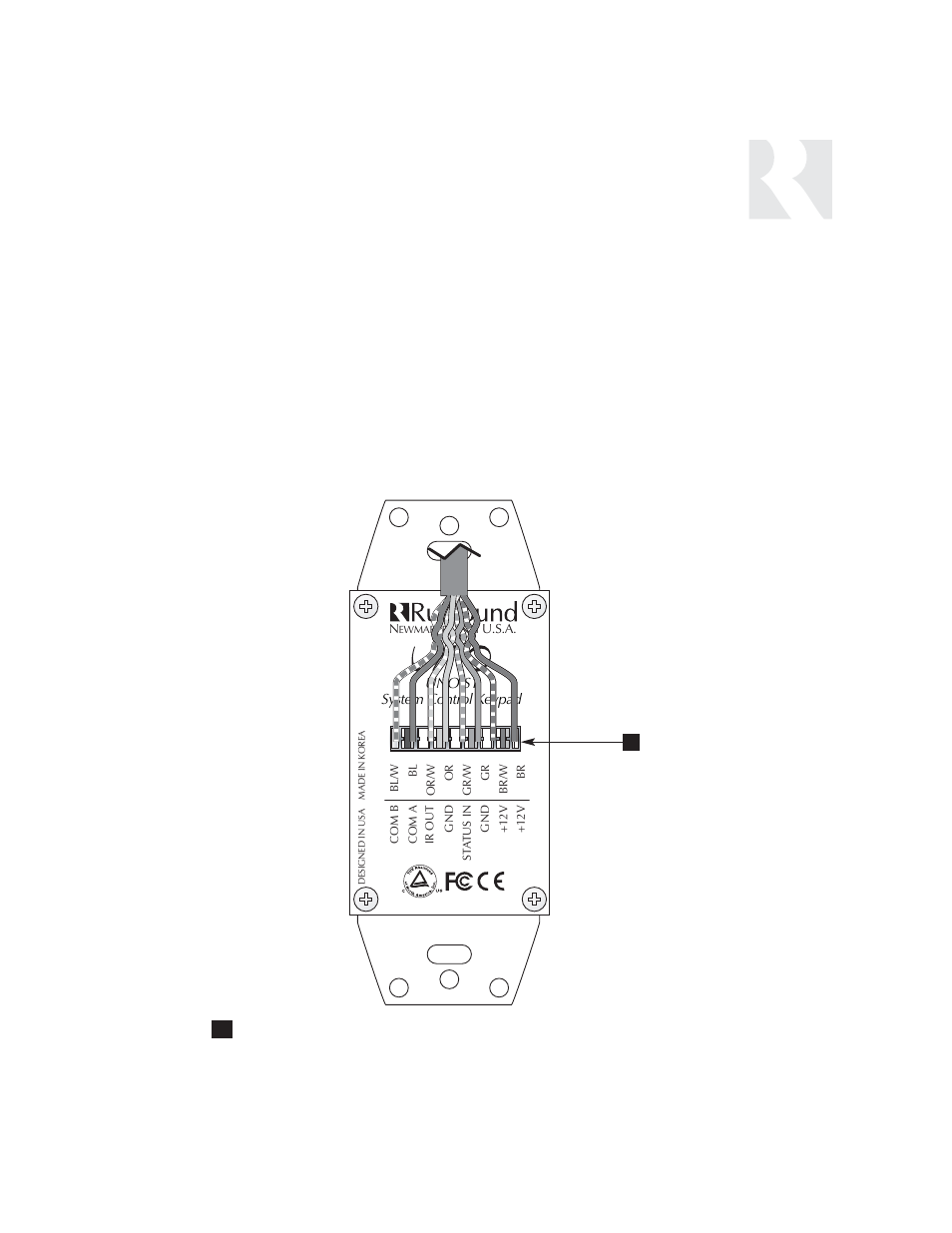 Installer, Component guide, Uno-s1 keypad-cat-5 connection | Russound UNO-S1 CAM6.6T-S1 User Manual | Page 27 / 112