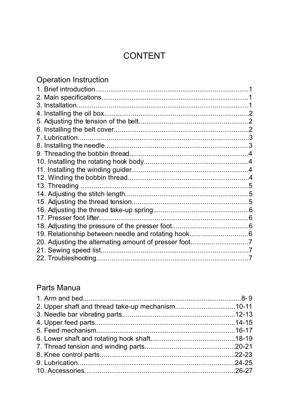 Т³гж 28, Content | Reliable MSK-1541S User Manual | Page 2 / 30