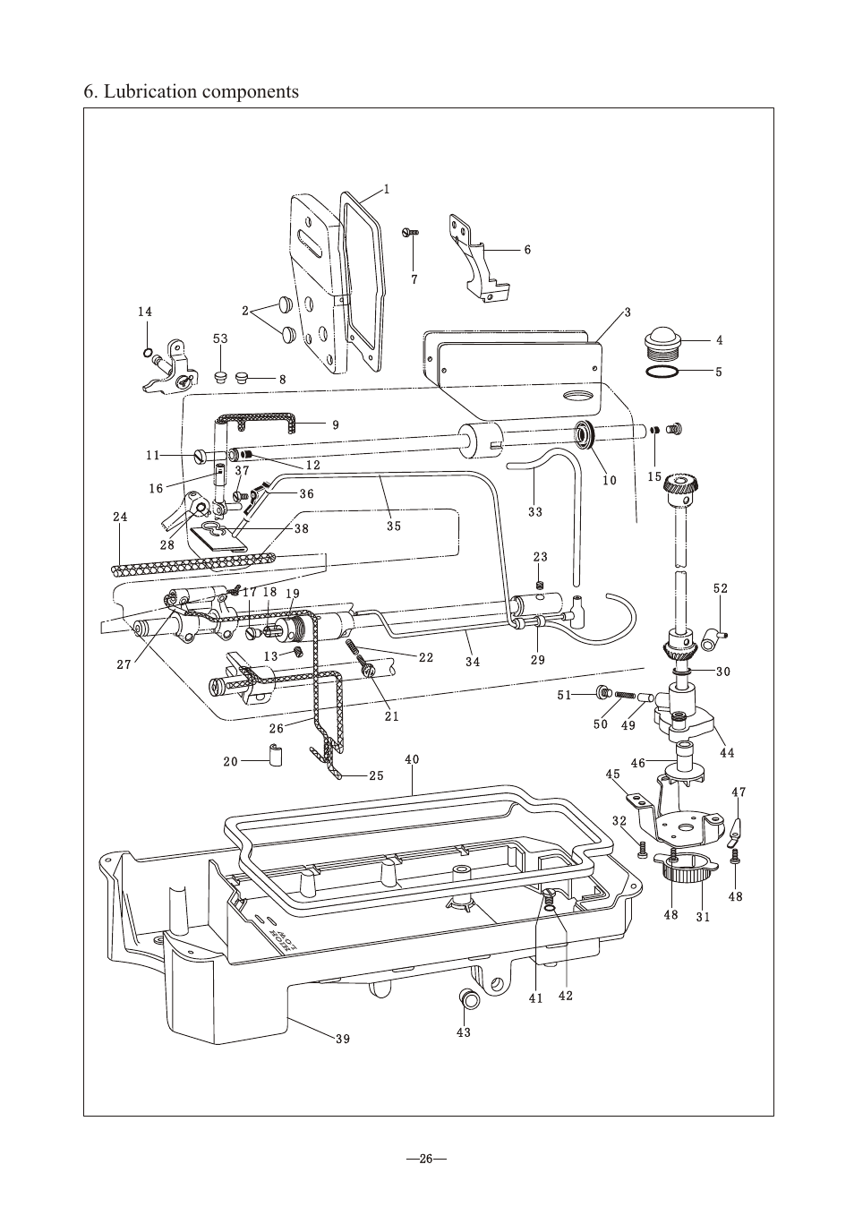 Т³гж 29, Lubrication components | Reliable MSK-8900M User Manual | Page 30 / 34