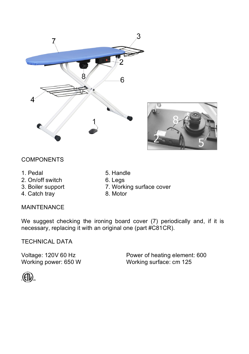 Reliable C88 User Manual | Page 3 / 12