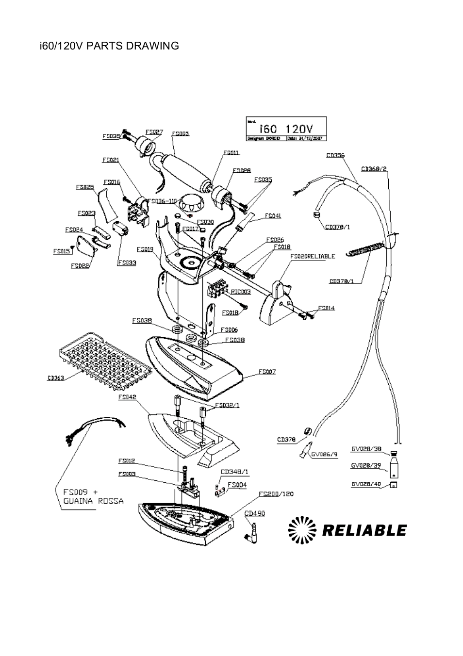 Reliable I60 User Manual | Page 14 / 20