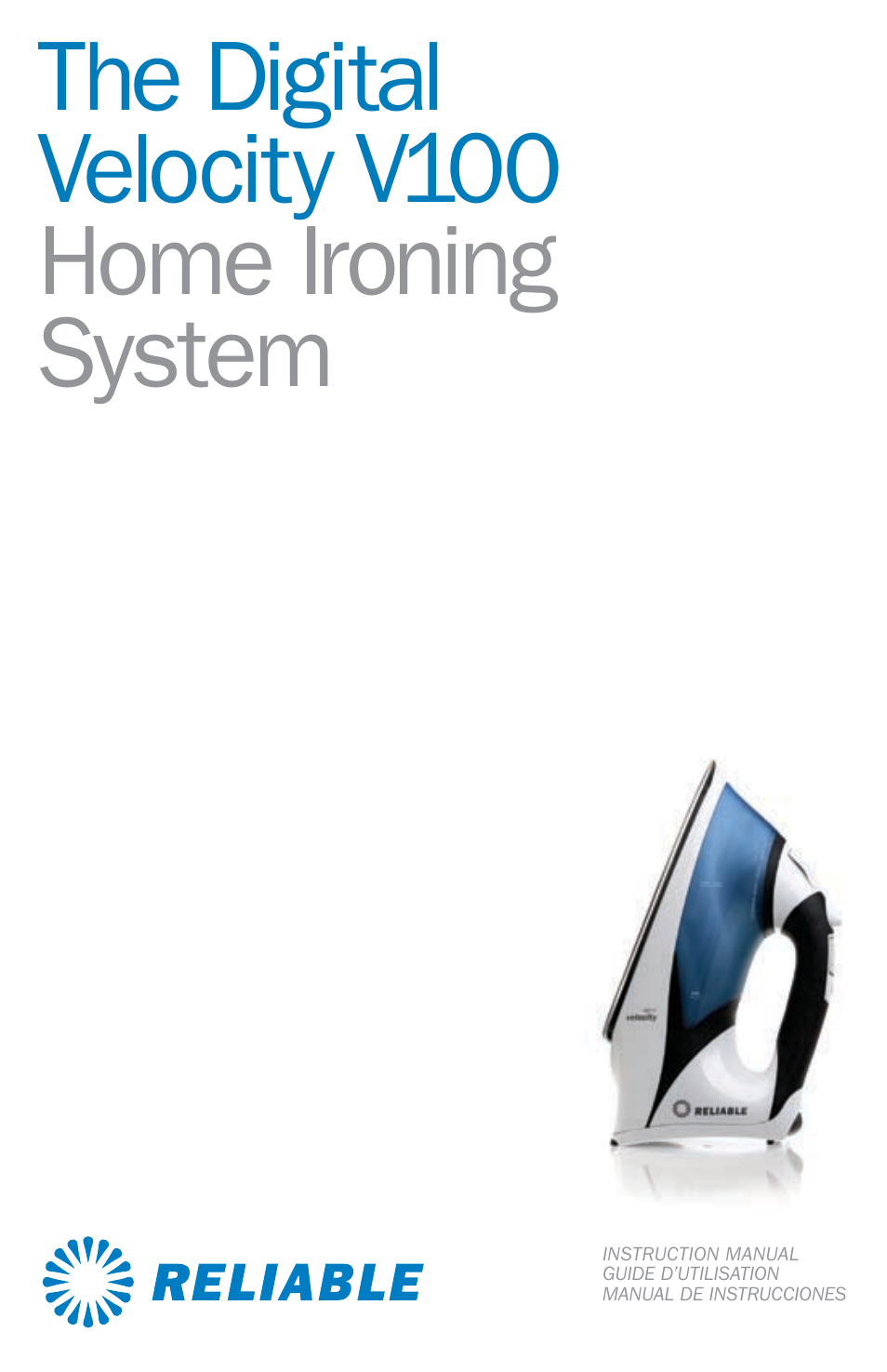 Reliable THE DIGITAL VELOCITY V100 User Manual | 38 pages