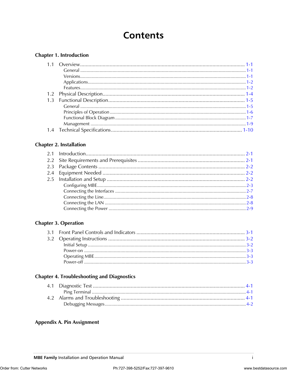 RAD Data comm MBE10-1D User Manual | Page 13 / 58