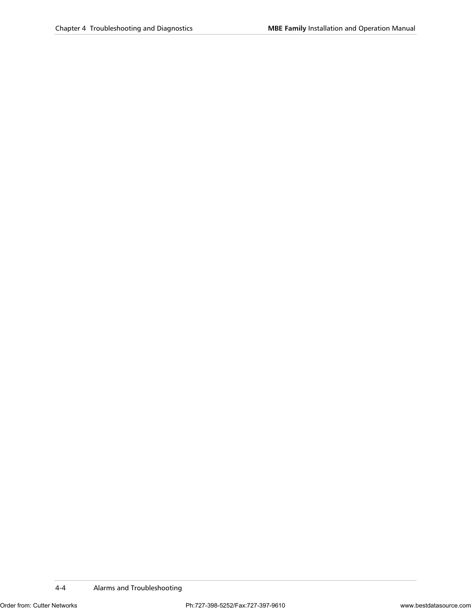 RAD Data comm MBE10-1D User Manual | Page 44 / 58