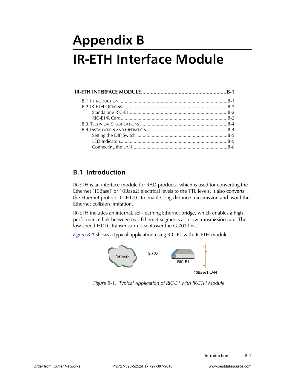 RAD Data comm E1 Interface Converter RIC-E1 User Manual | Page 45 / 99