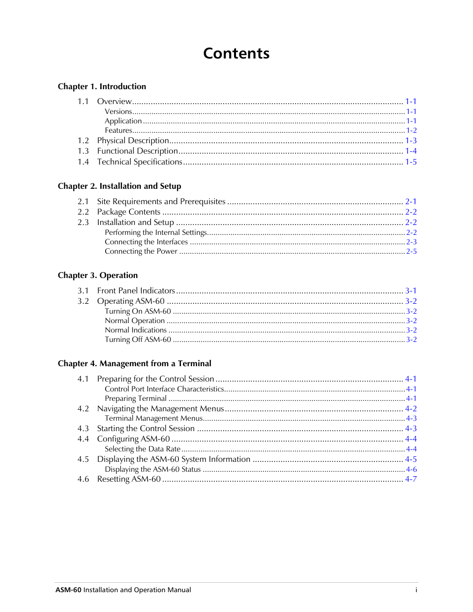 RAD Data comm 4-Wire Symmetrical VDSL Modem ASM-60 User Manual | Page 15 / 90