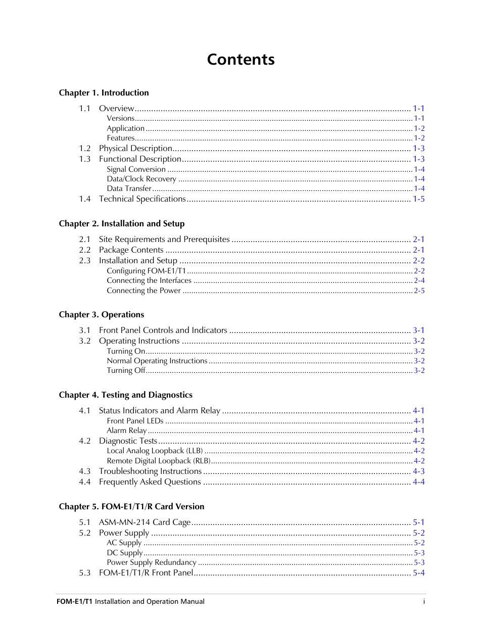 RAD Data comm T1 User Manual | Page 13 / 46