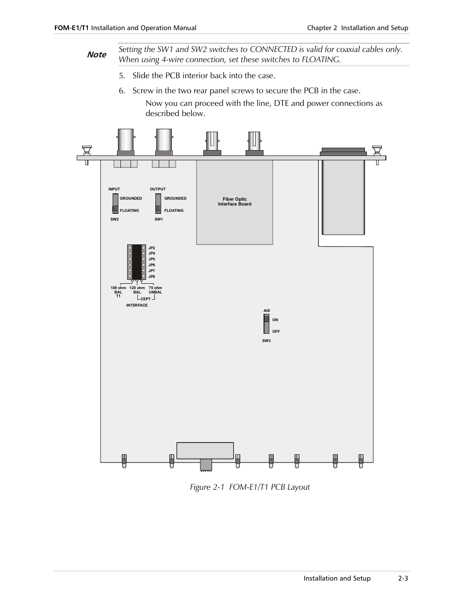 Figure 2-1 | RAD Data comm T1 User Manual | Page 23 / 46