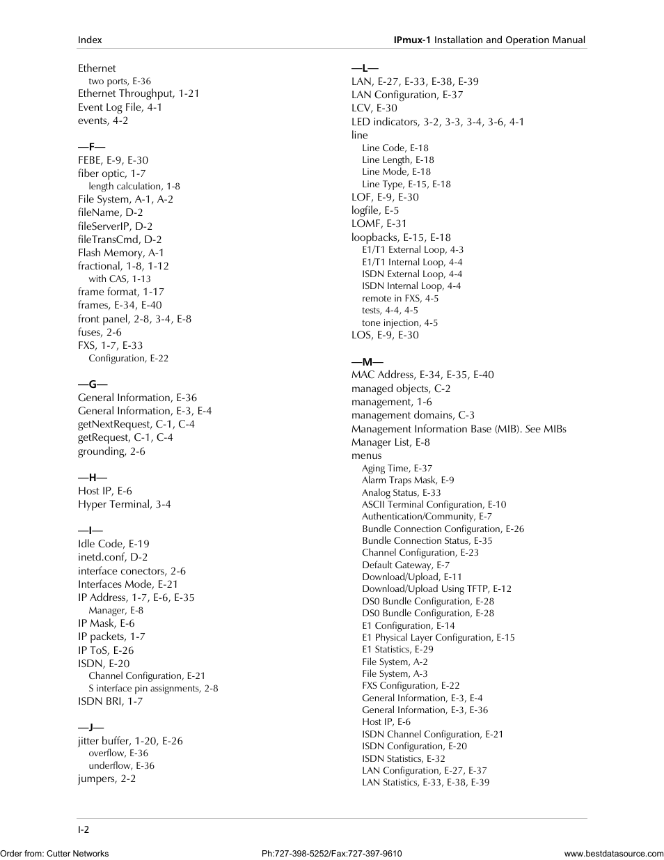 RAD Data comm IPmux-1 User Manual | Page 140 / 143