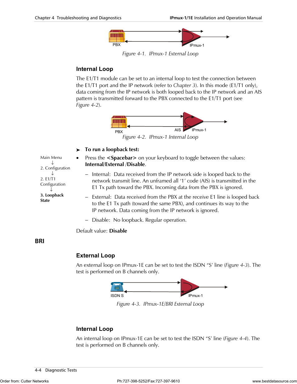 RAD Data comm IPmux-1 User Manual | Page 64 / 143