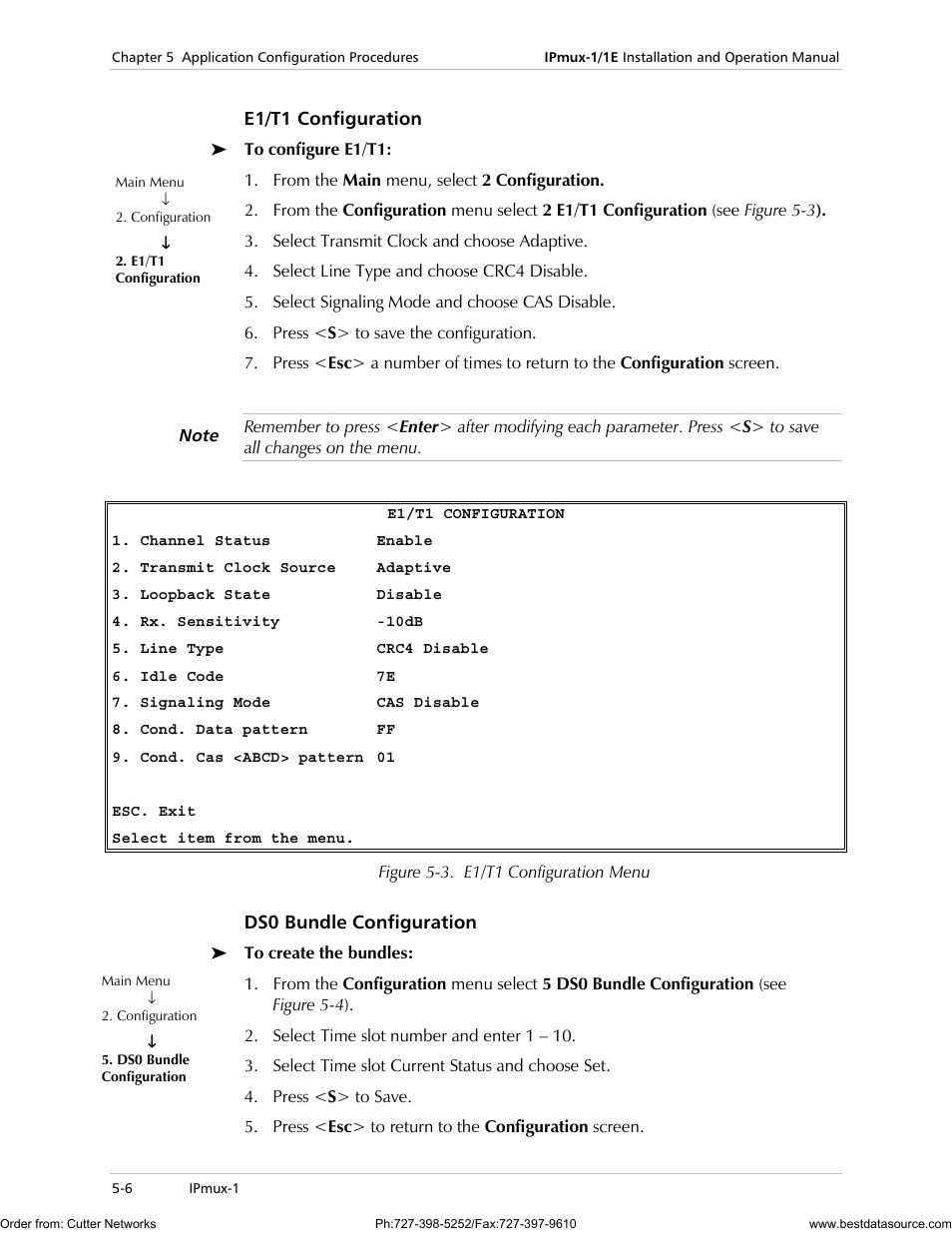 RAD Data comm IPmux-1 User Manual | Page 72 / 143