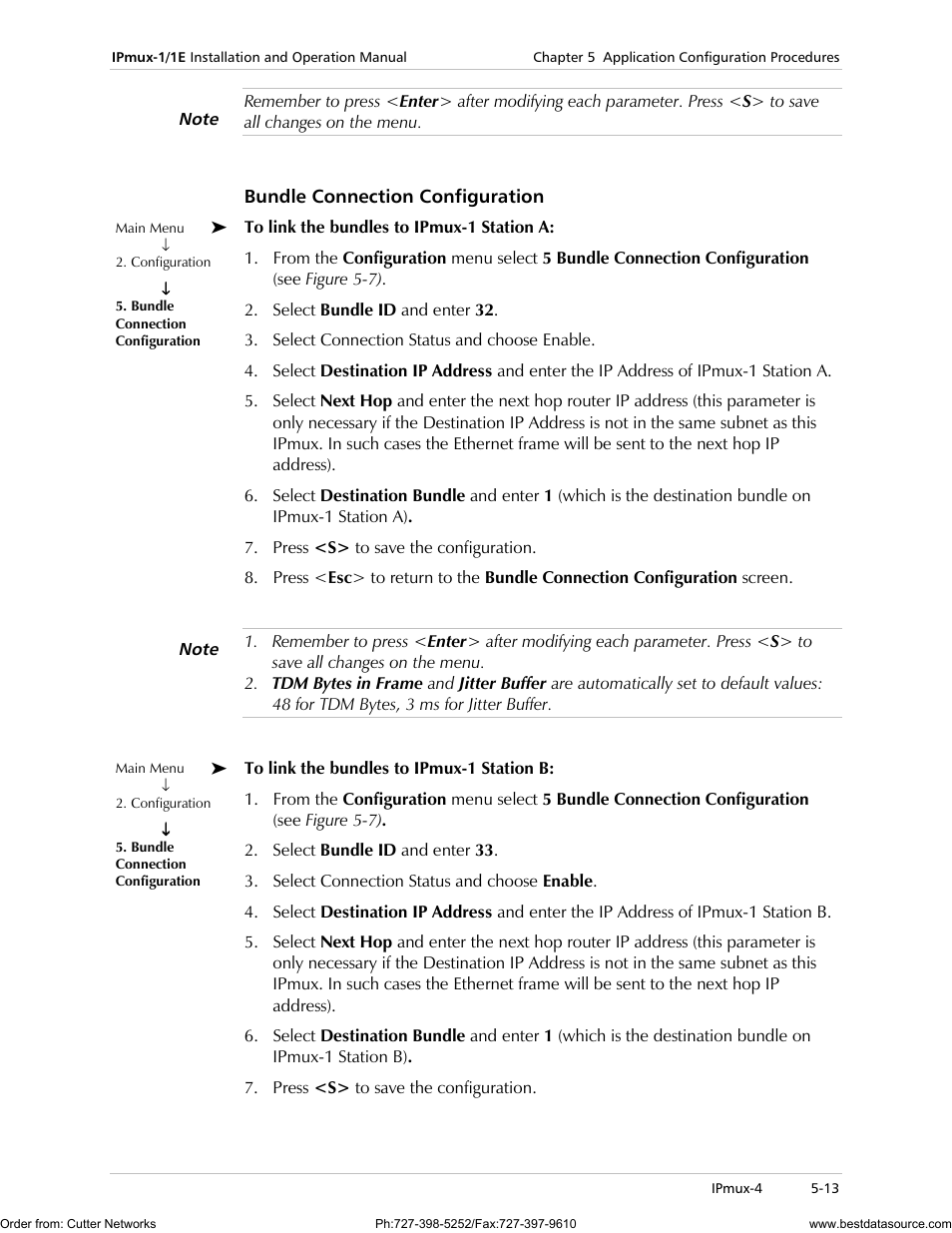 RAD Data comm IPmux-1 User Manual | Page 79 / 143