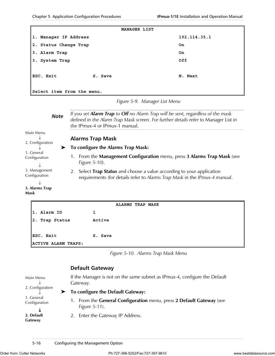 RAD Data comm IPmux-1 User Manual | Page 82 / 143