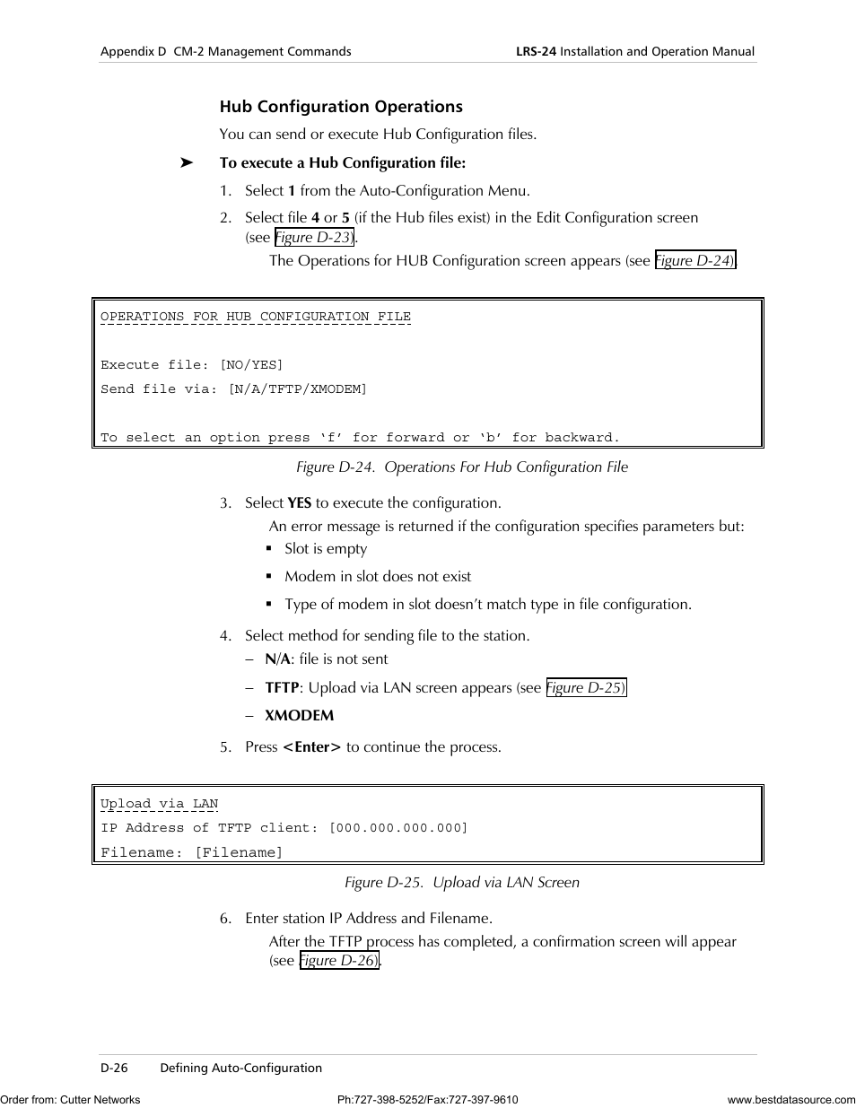 RAD Data comm LRS-24 User Manual | Page 128 / 150