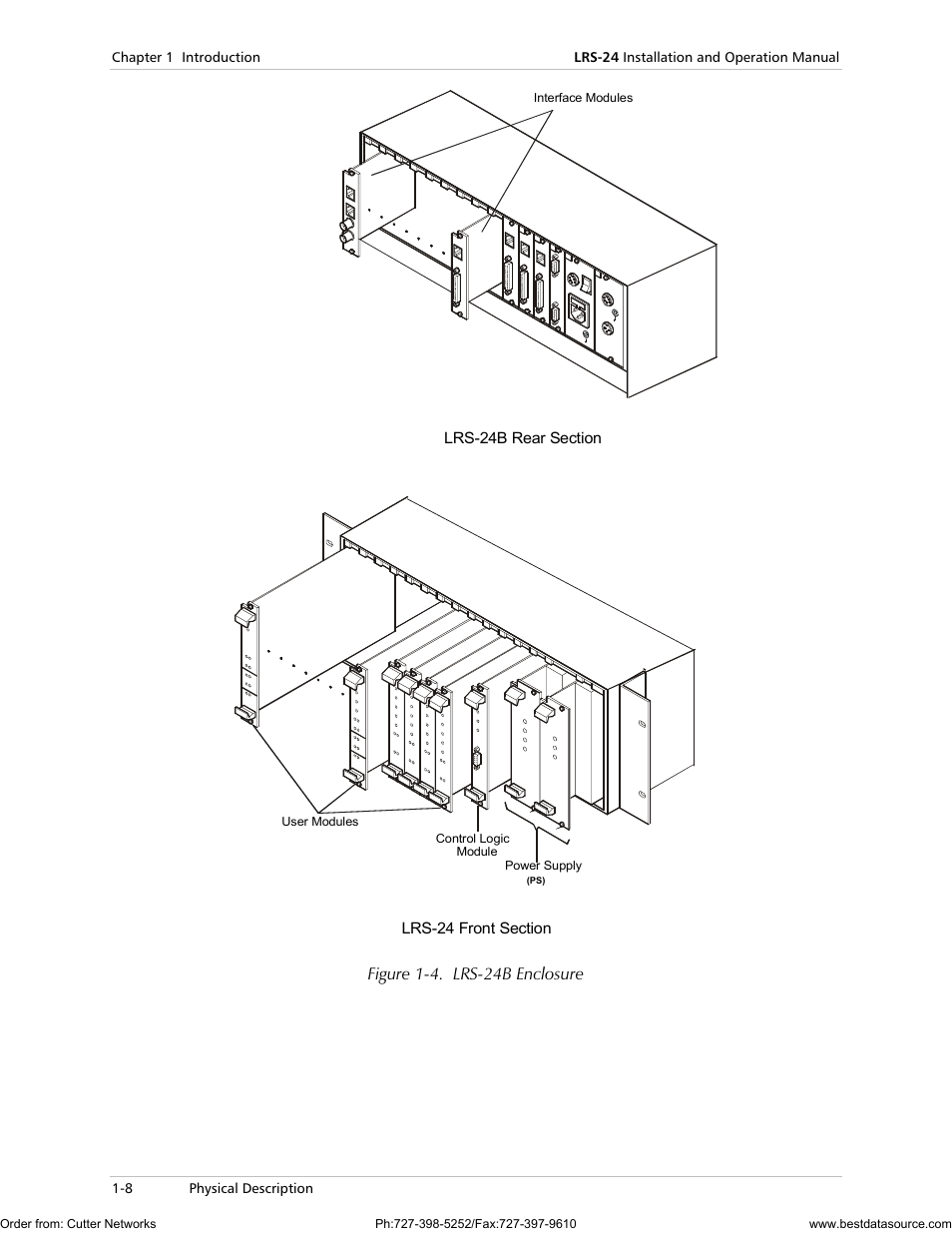 Figure 1-4. lrs-24b enclosure | RAD Data comm LRS-24 User Manual | Page 20 / 150