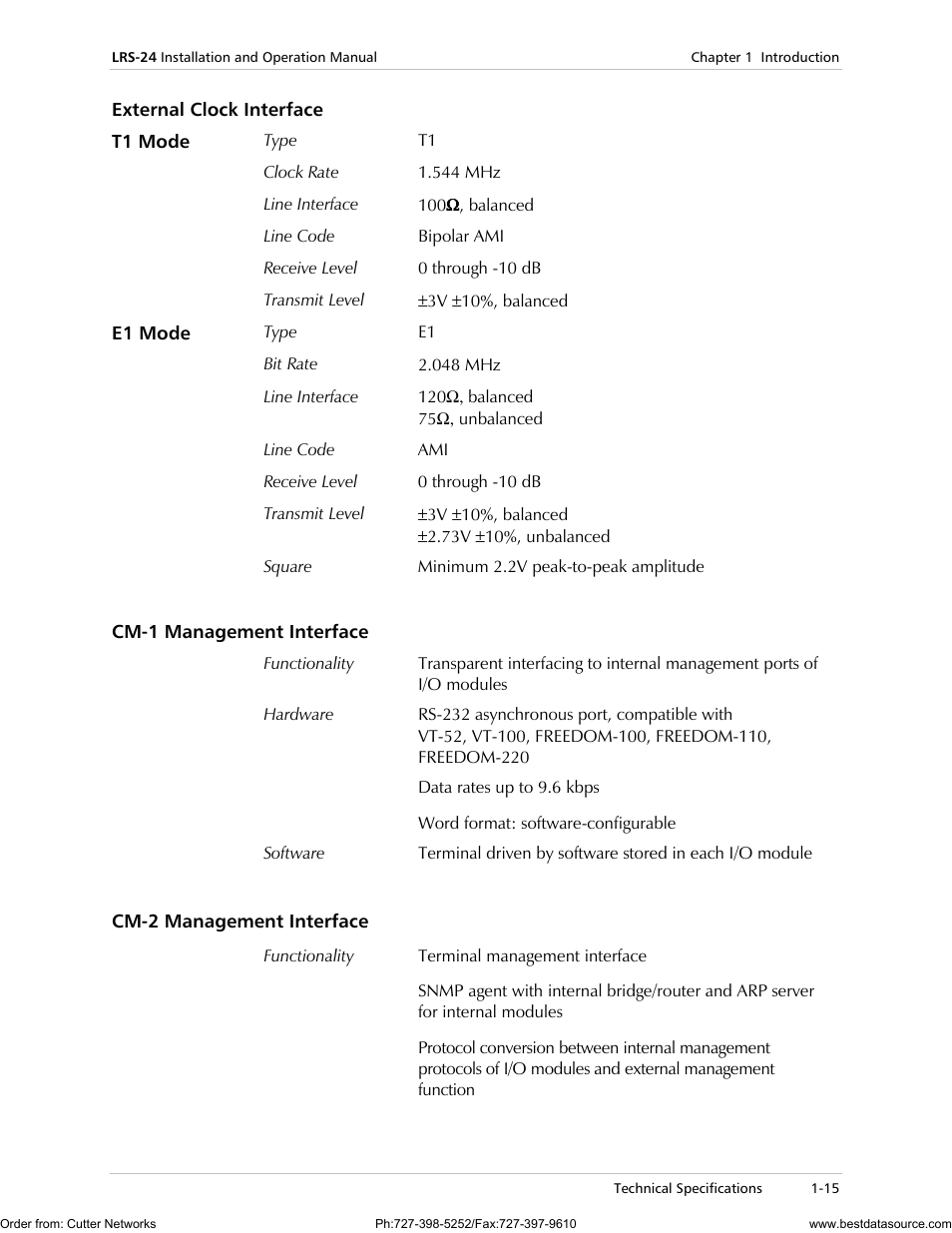 RAD Data comm LRS-24 User Manual | Page 27 / 150