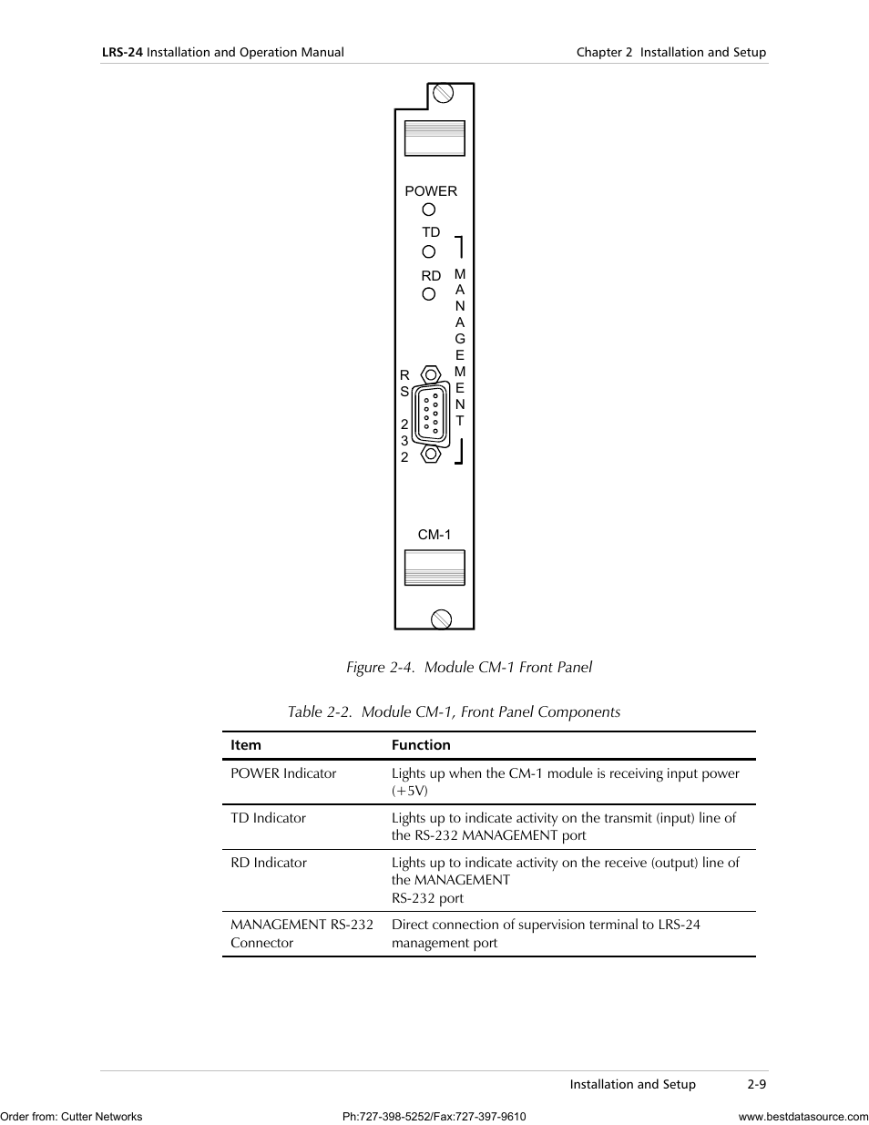 RAD Data comm LRS-24 User Manual | Page 37 / 150