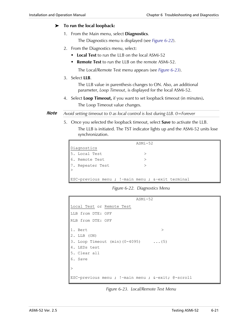 RAD Data comm ASMi-52 User Manual | Page 125 / 186