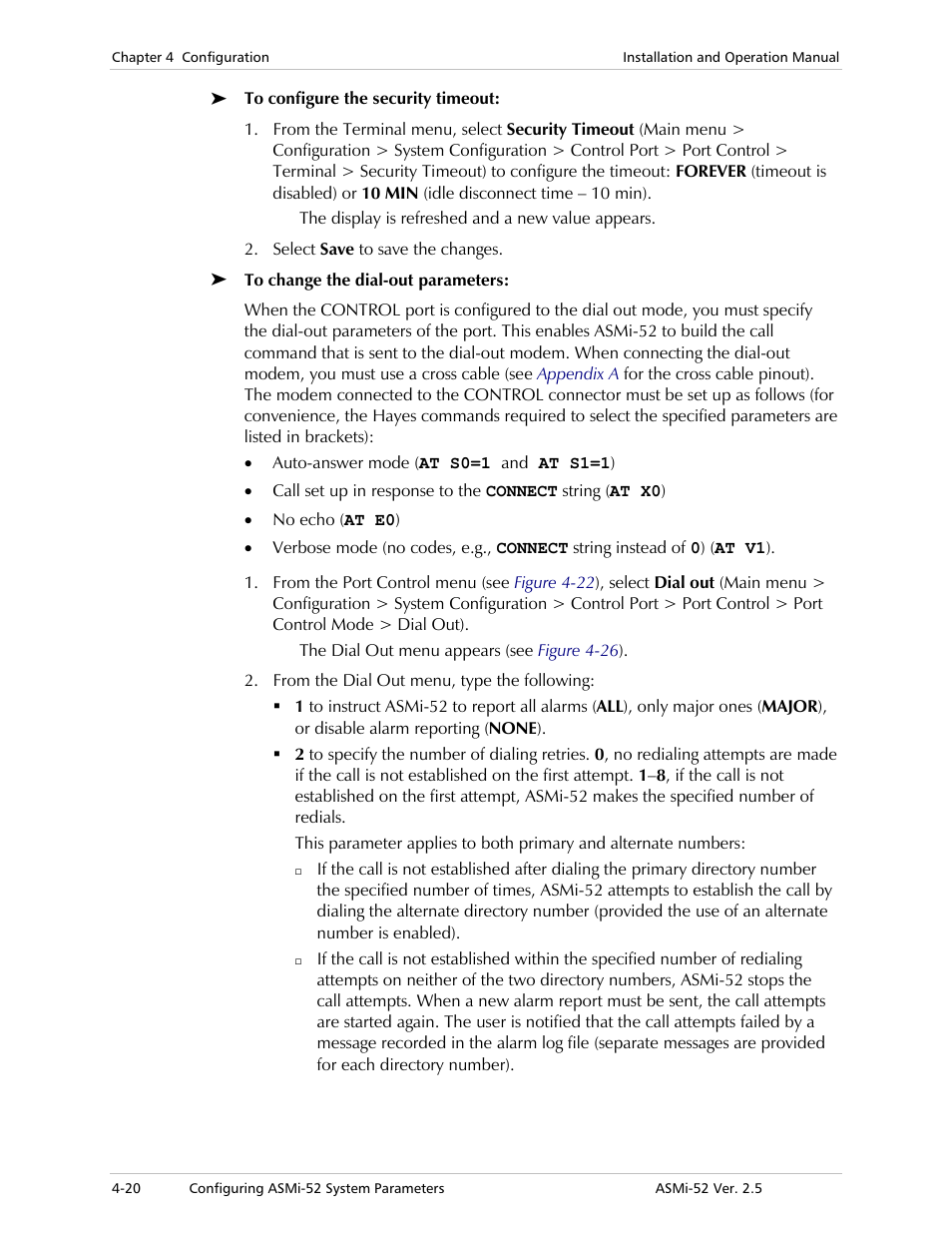 RAD Data comm ASMi-52 User Manual | Page 70 / 186