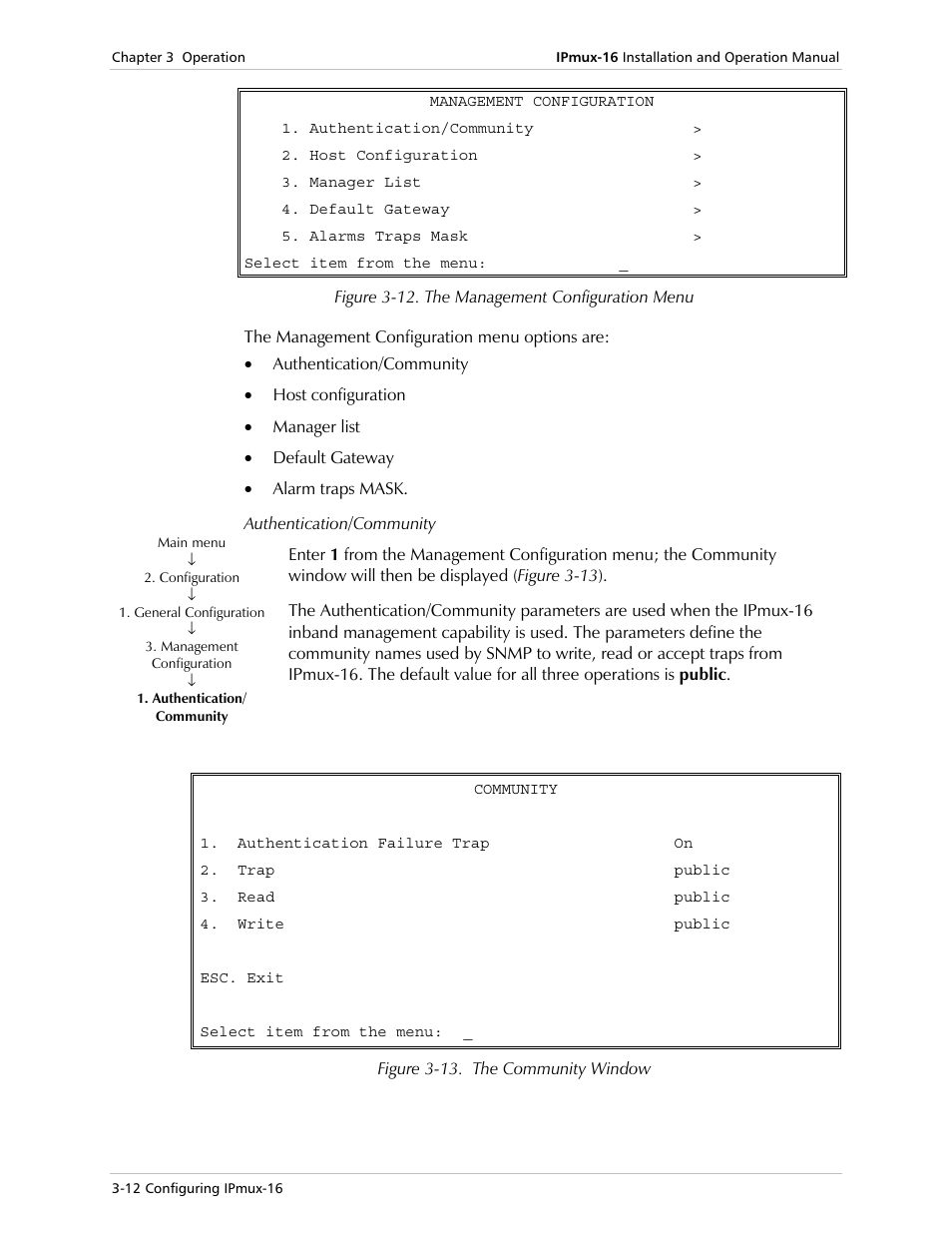 RAD Data comm TDMoIP Gateway IPmux-16 User Manual | Page 44 / 99