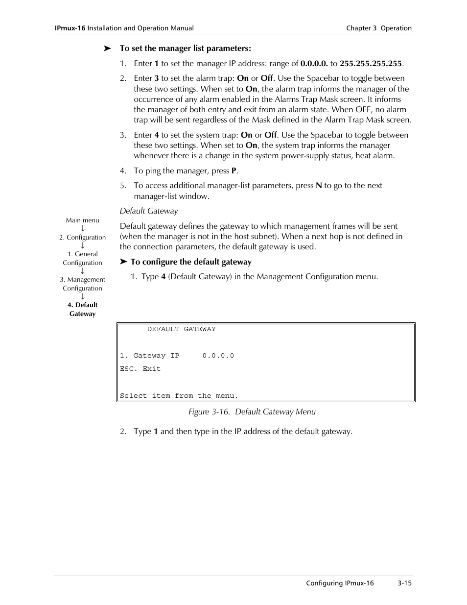 RAD Data comm TDMoIP Gateway IPmux-16 User Manual | Page 47 / 99