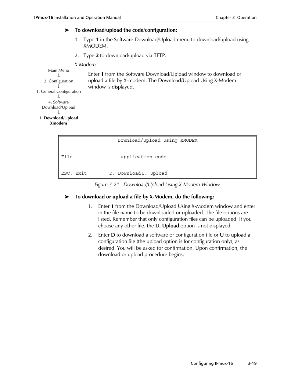 RAD Data comm TDMoIP Gateway IPmux-16 User Manual | Page 51 / 99