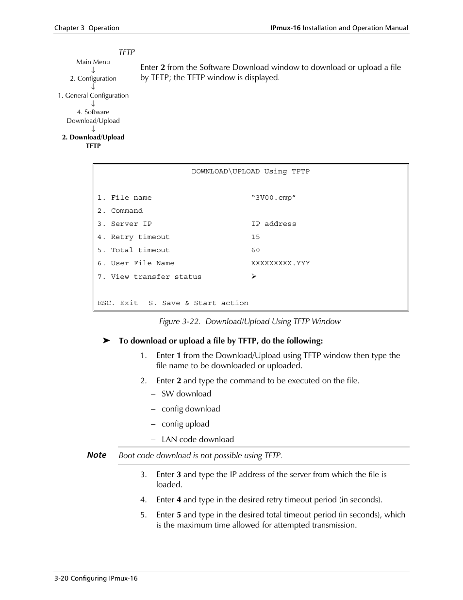 RAD Data comm TDMoIP Gateway IPmux-16 User Manual | Page 52 / 99