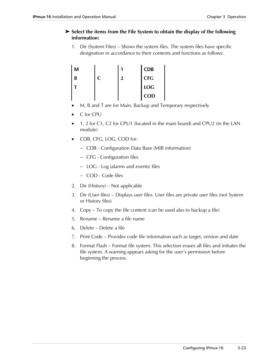 RAD Data comm TDMoIP Gateway IPmux-16 User Manual | Page 55 / 99