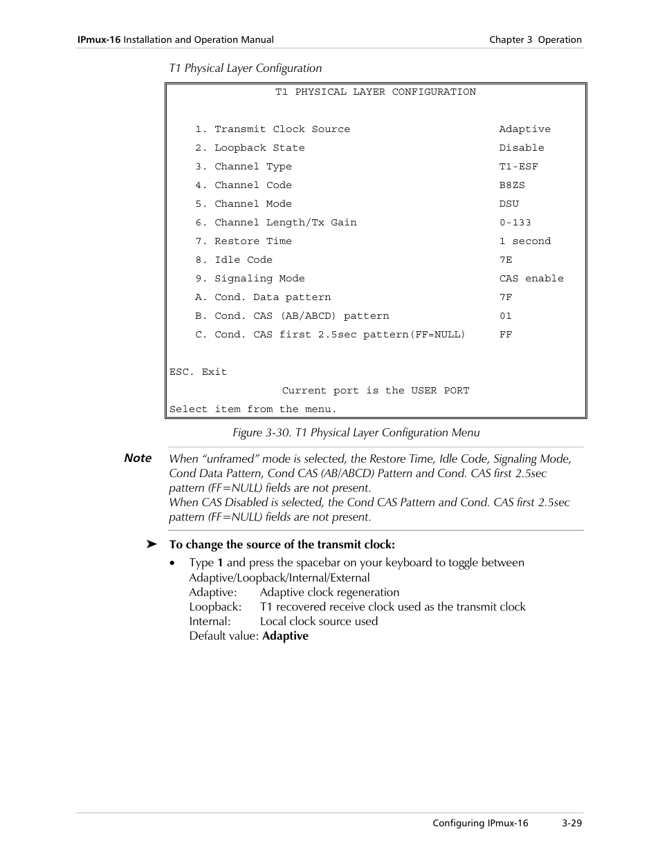 RAD Data comm TDMoIP Gateway IPmux-16 User Manual | Page 61 / 99