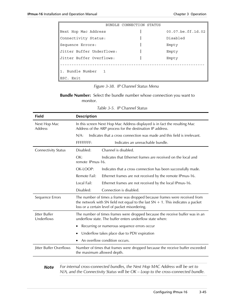 RAD Data comm TDMoIP Gateway IPmux-16 User Manual | Page 77 / 99