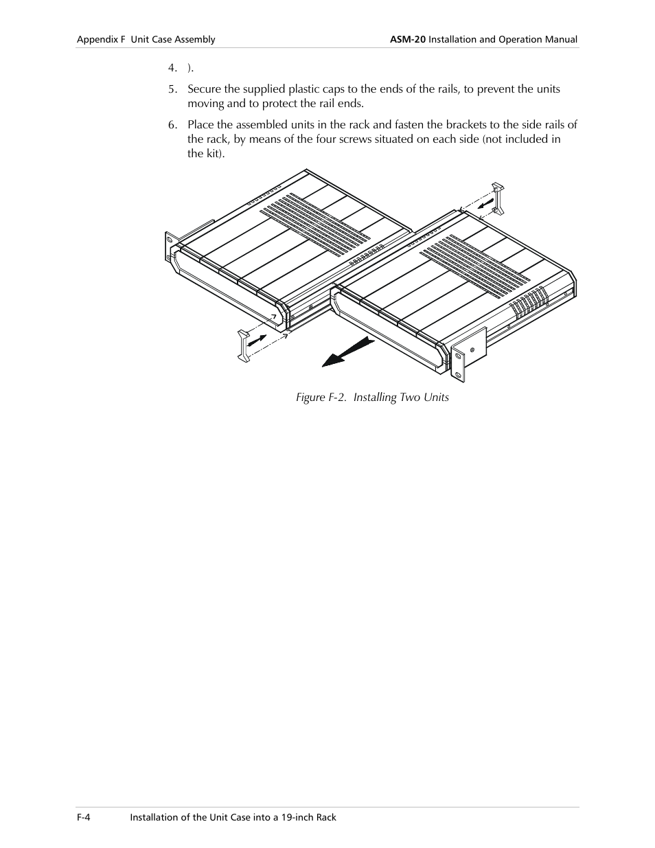 RAD Data comm ASM-20 User Manual | Page 72 / 78