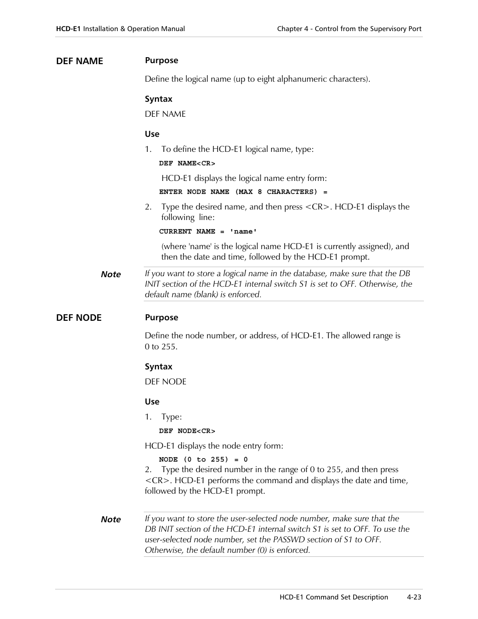 RAD Data comm HCD-E1 User Manual | Page 107 / 232
