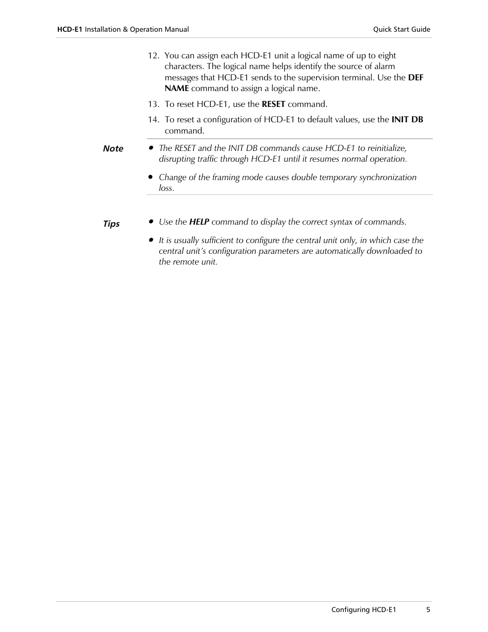 RAD Data comm HCD-E1 User Manual | Page 11 / 232