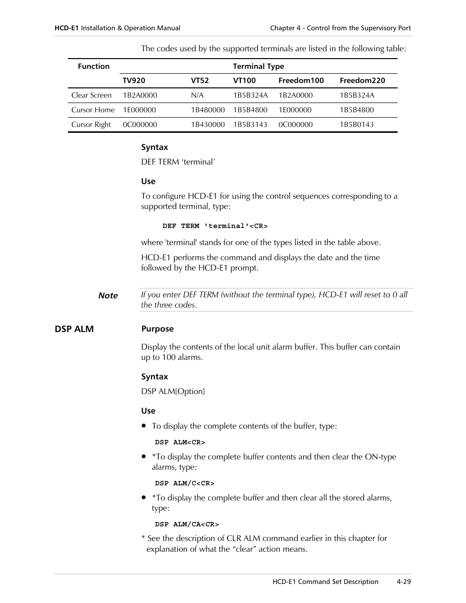 RAD Data comm HCD-E1 User Manual | Page 113 / 232