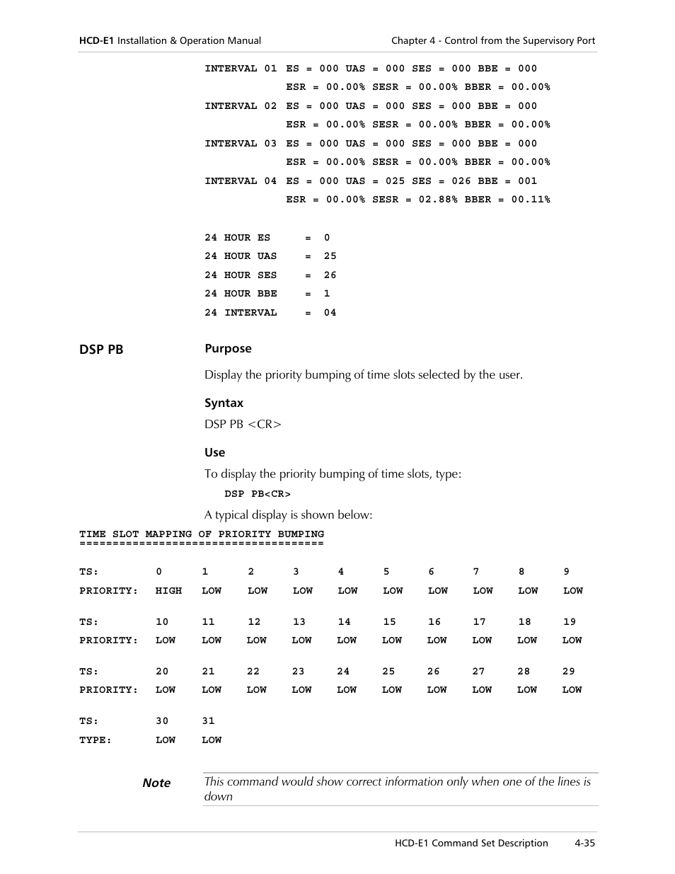 RAD Data comm HCD-E1 User Manual | Page 119 / 232