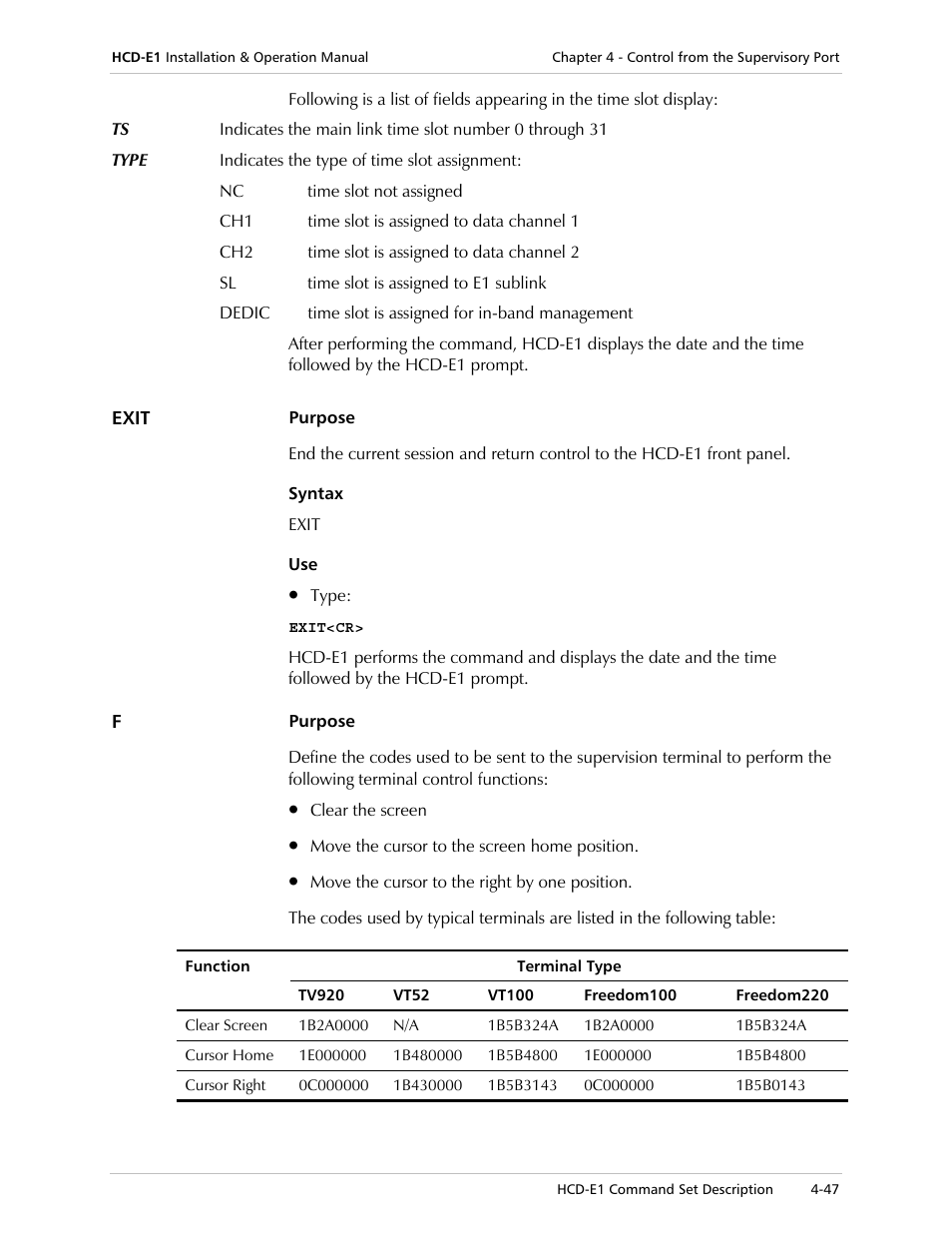RAD Data comm HCD-E1 User Manual | Page 131 / 232