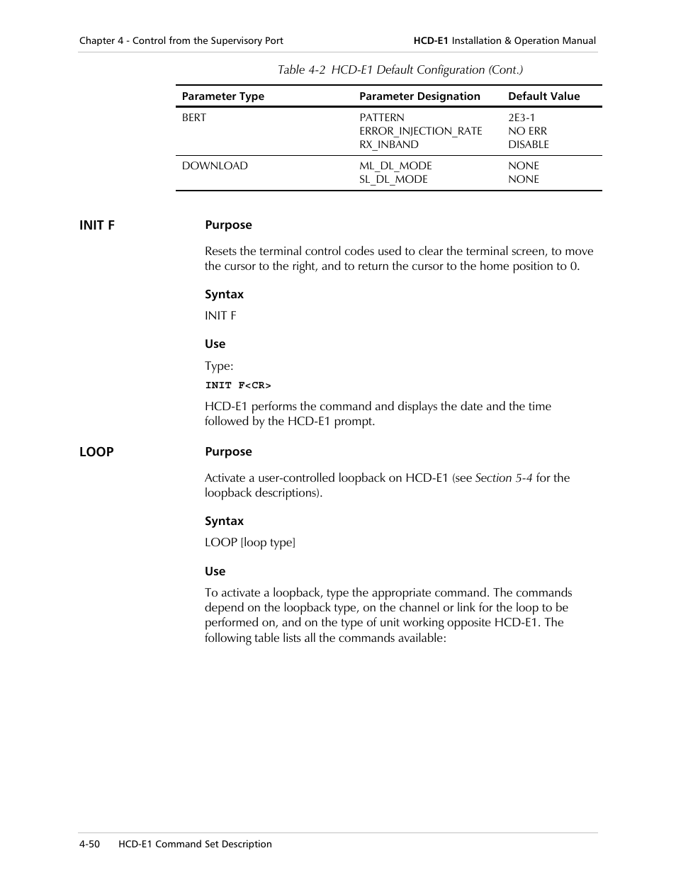 RAD Data comm HCD-E1 User Manual | Page 134 / 232