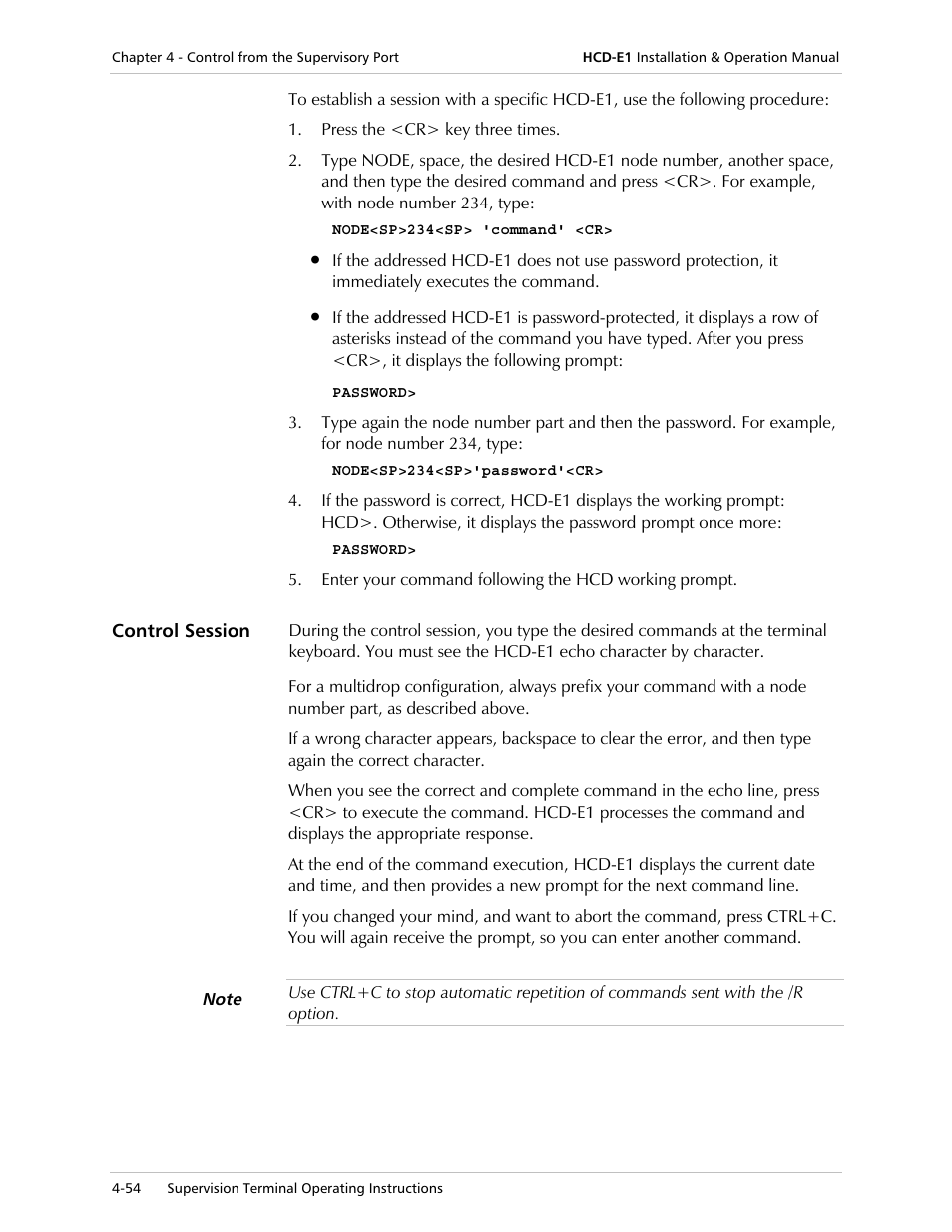 RAD Data comm HCD-E1 User Manual | Page 138 / 232