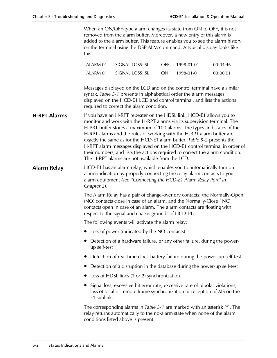 RAD Data comm HCD-E1 User Manual | Page 142 / 232