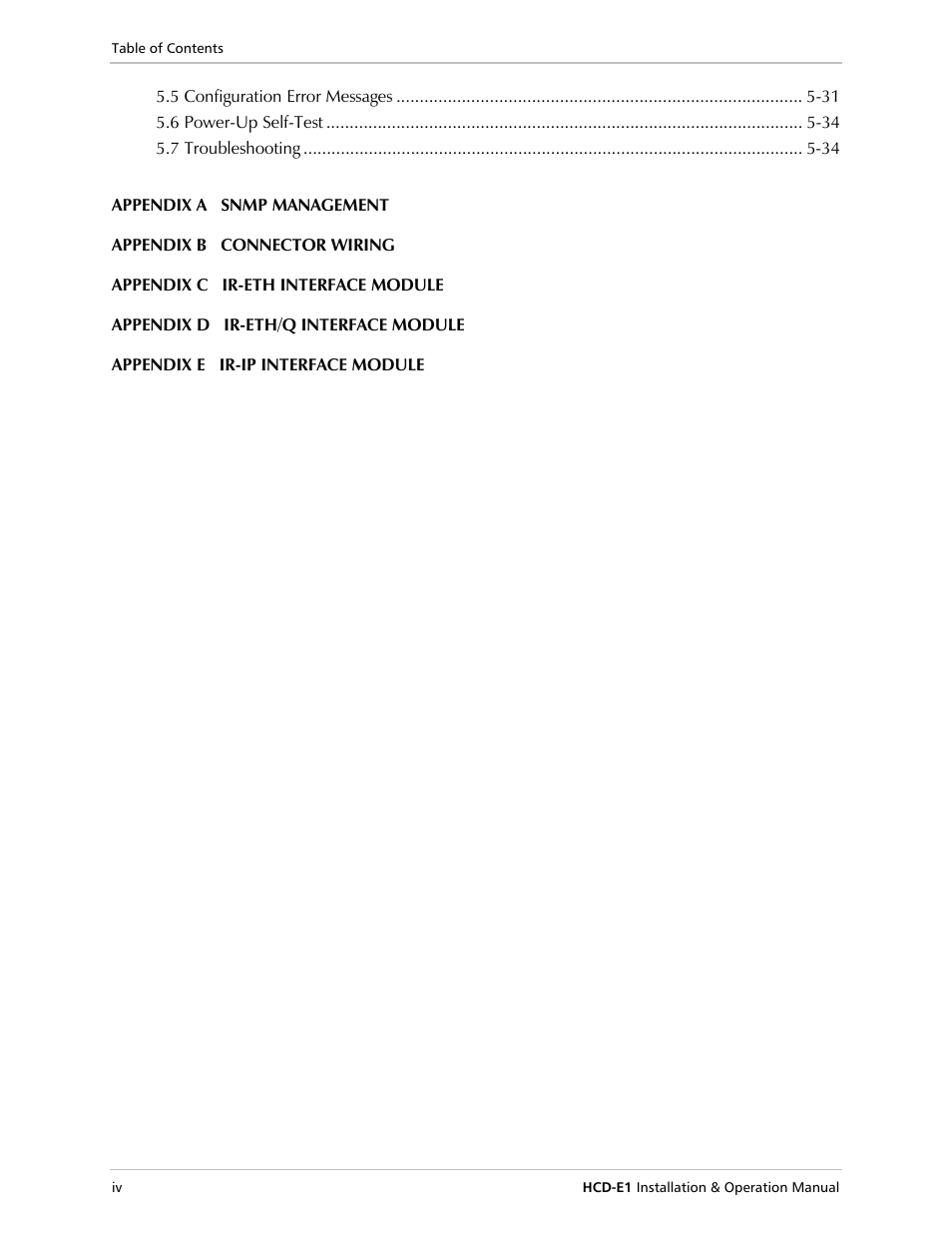 RAD Data comm HCD-E1 User Manual | Page 16 / 232