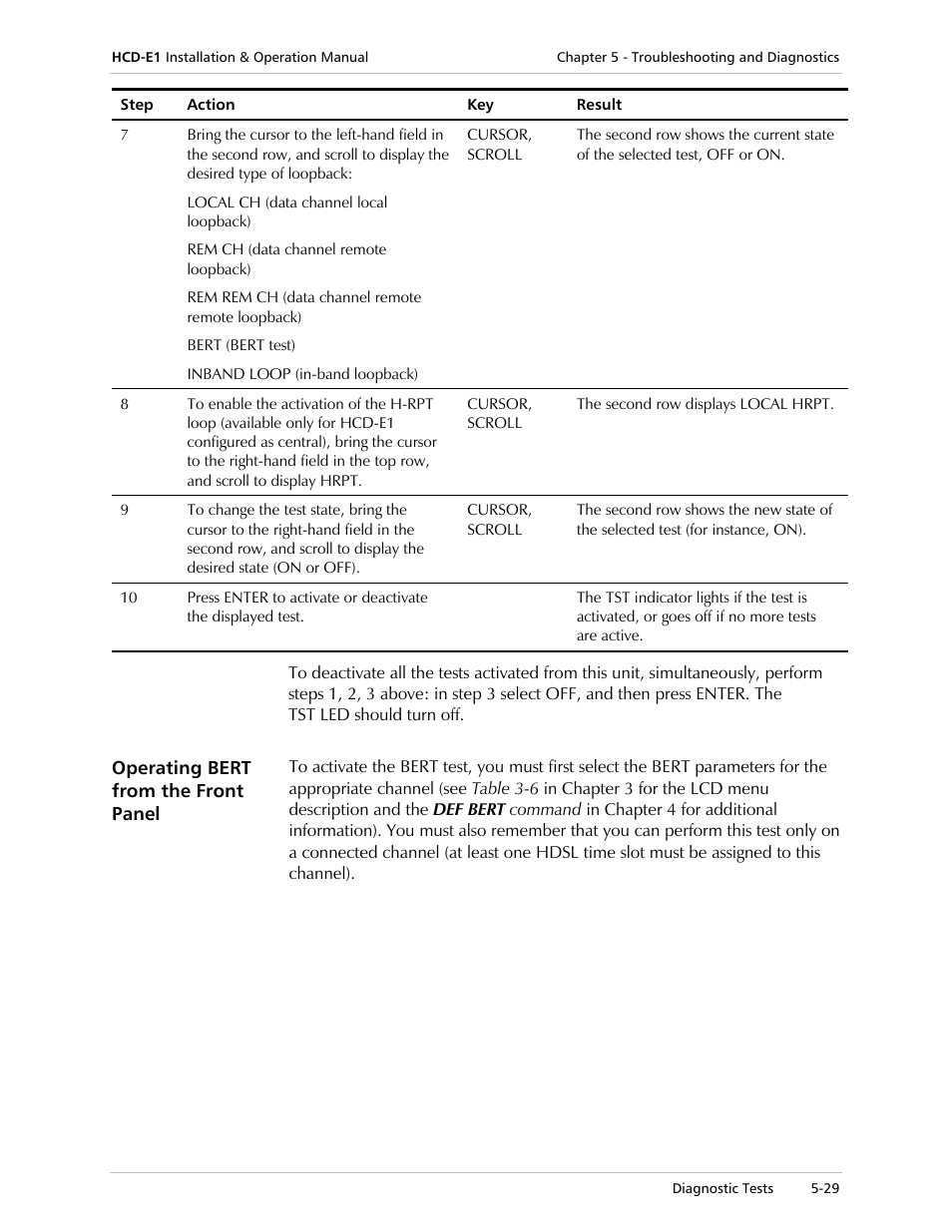 RAD Data comm HCD-E1 User Manual | Page 169 / 232