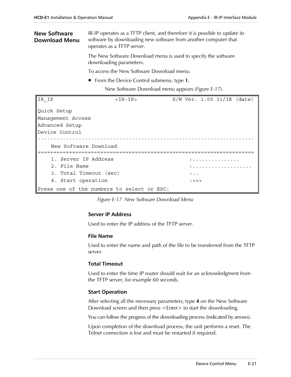 RAD Data comm HCD-E1 User Manual | Page 223 / 232