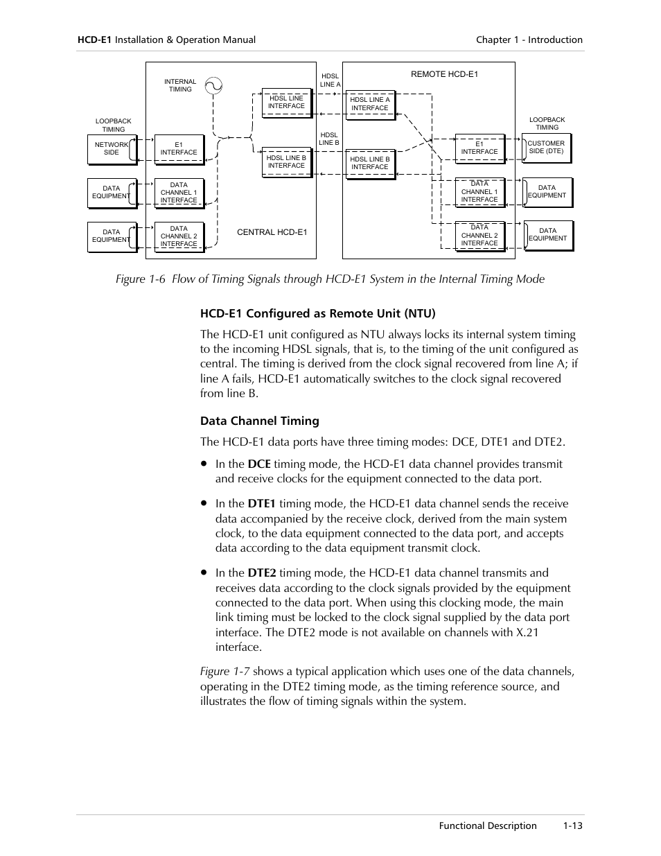 RAD Data comm HCD-E1 User Manual | Page 31 / 232