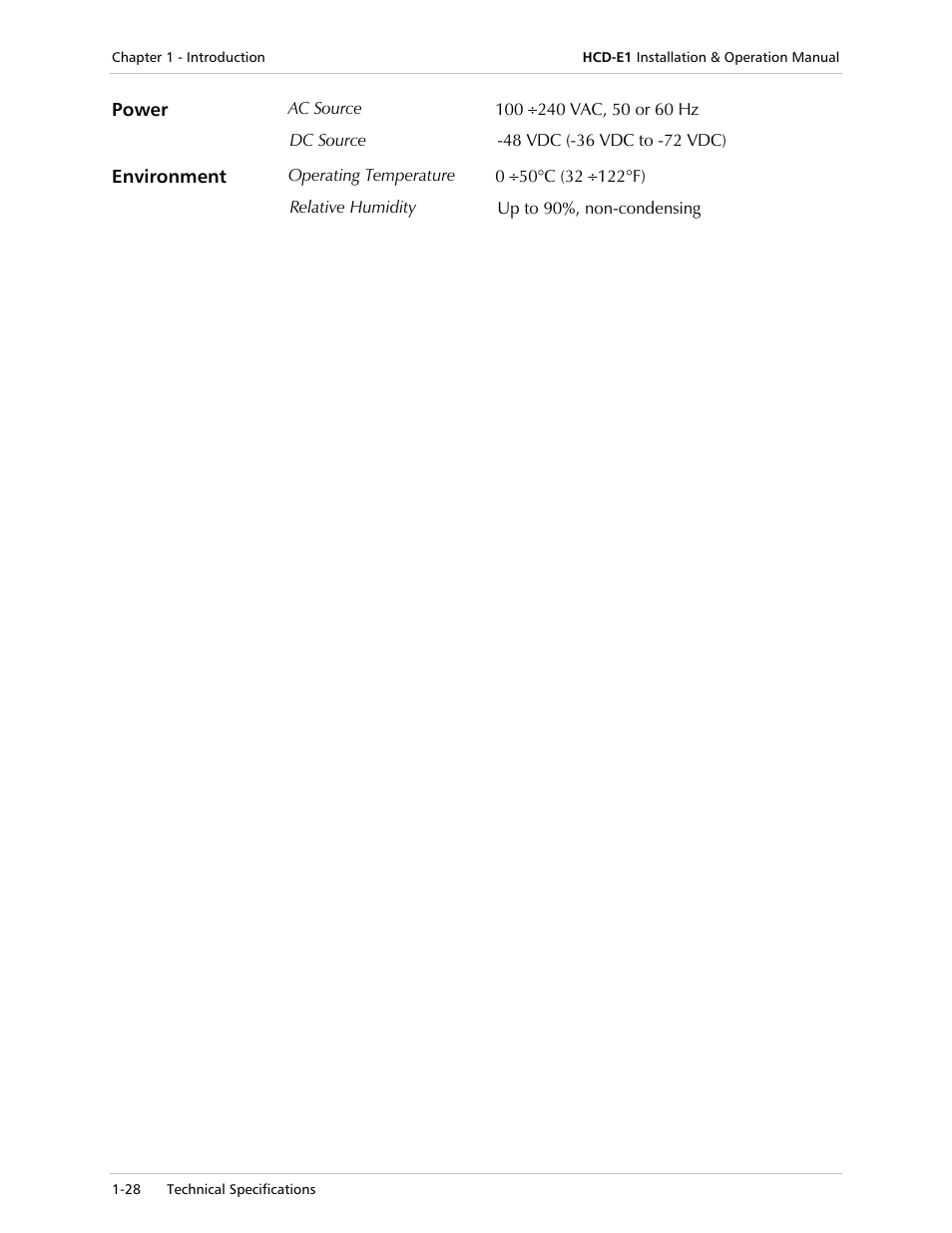 RAD Data comm HCD-E1 User Manual | Page 46 / 232