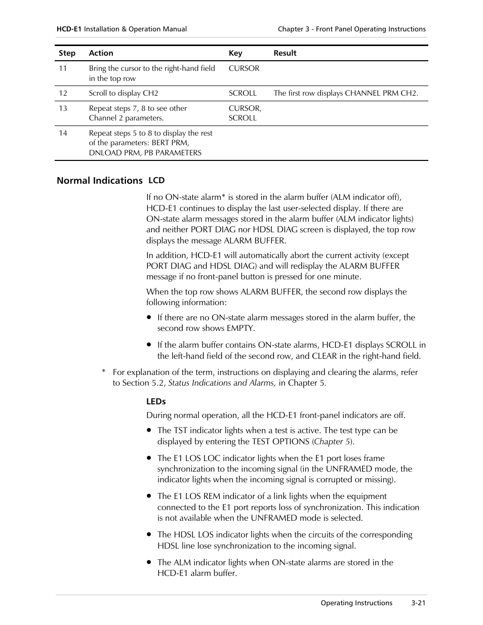 RAD Data comm HCD-E1 User Manual | Page 79 / 232