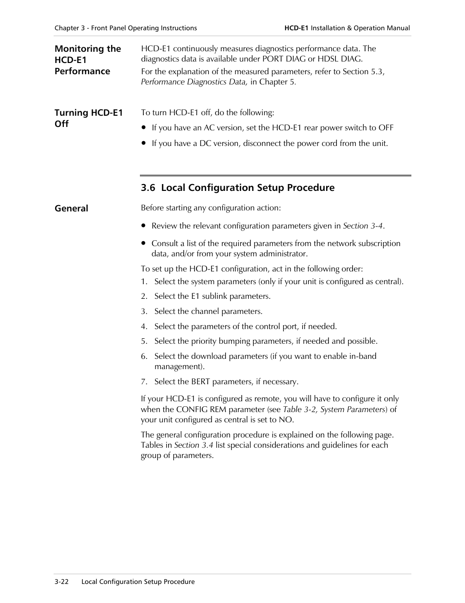 RAD Data comm HCD-E1 User Manual | Page 80 / 232