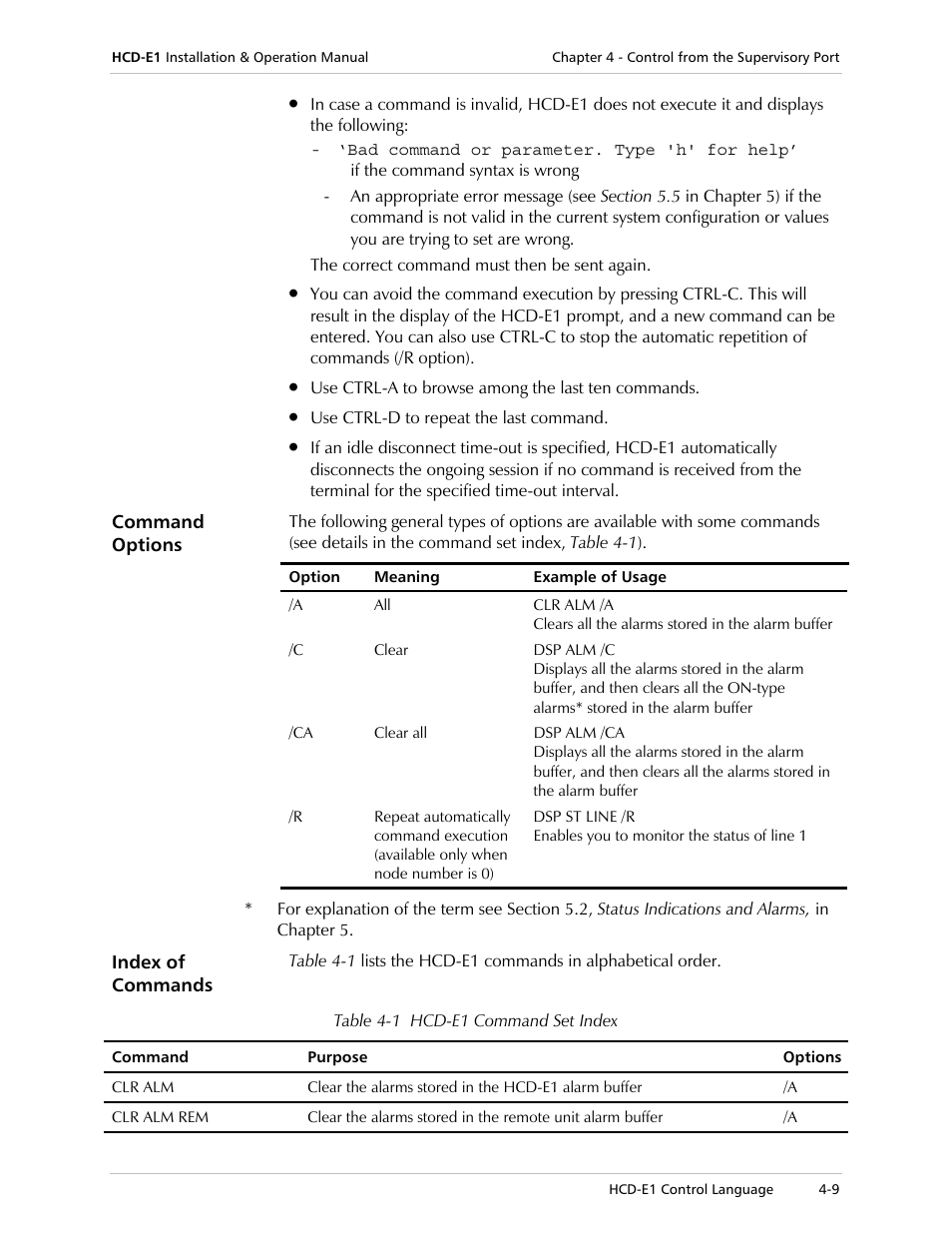 RAD Data comm HCD-E1 User Manual | Page 93 / 232
