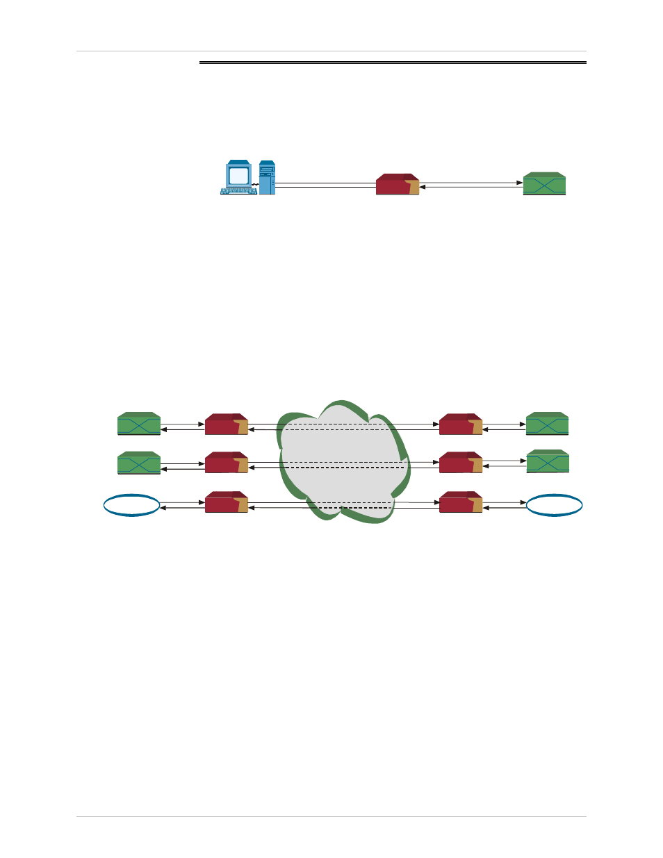 3 general applications, Figure 1-2 dual similar device connectivity | RAD Data comm AMC-101 User Manual | Page 13 / 65