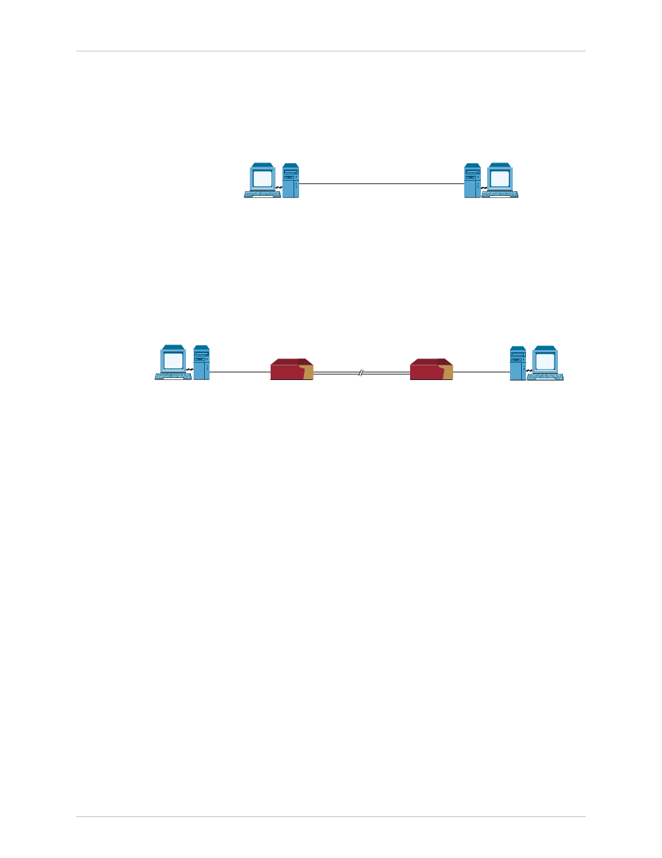 Figure 1-10 point-to-point full duplex connection | RAD Data comm AMC-101 User Manual | Page 18 / 65