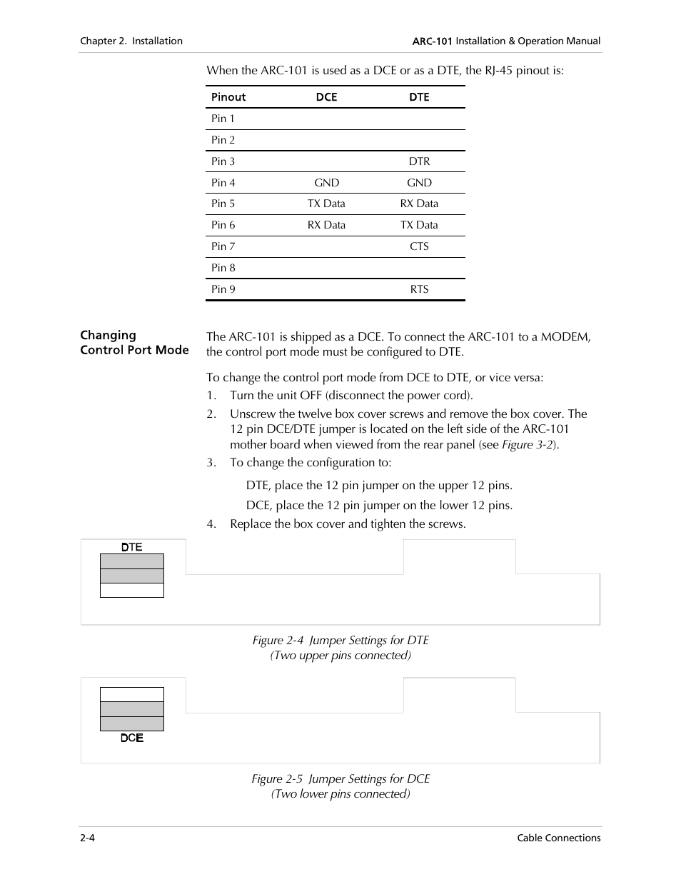 RAD Data comm ARC-101 User Manual | Page 20 / 46